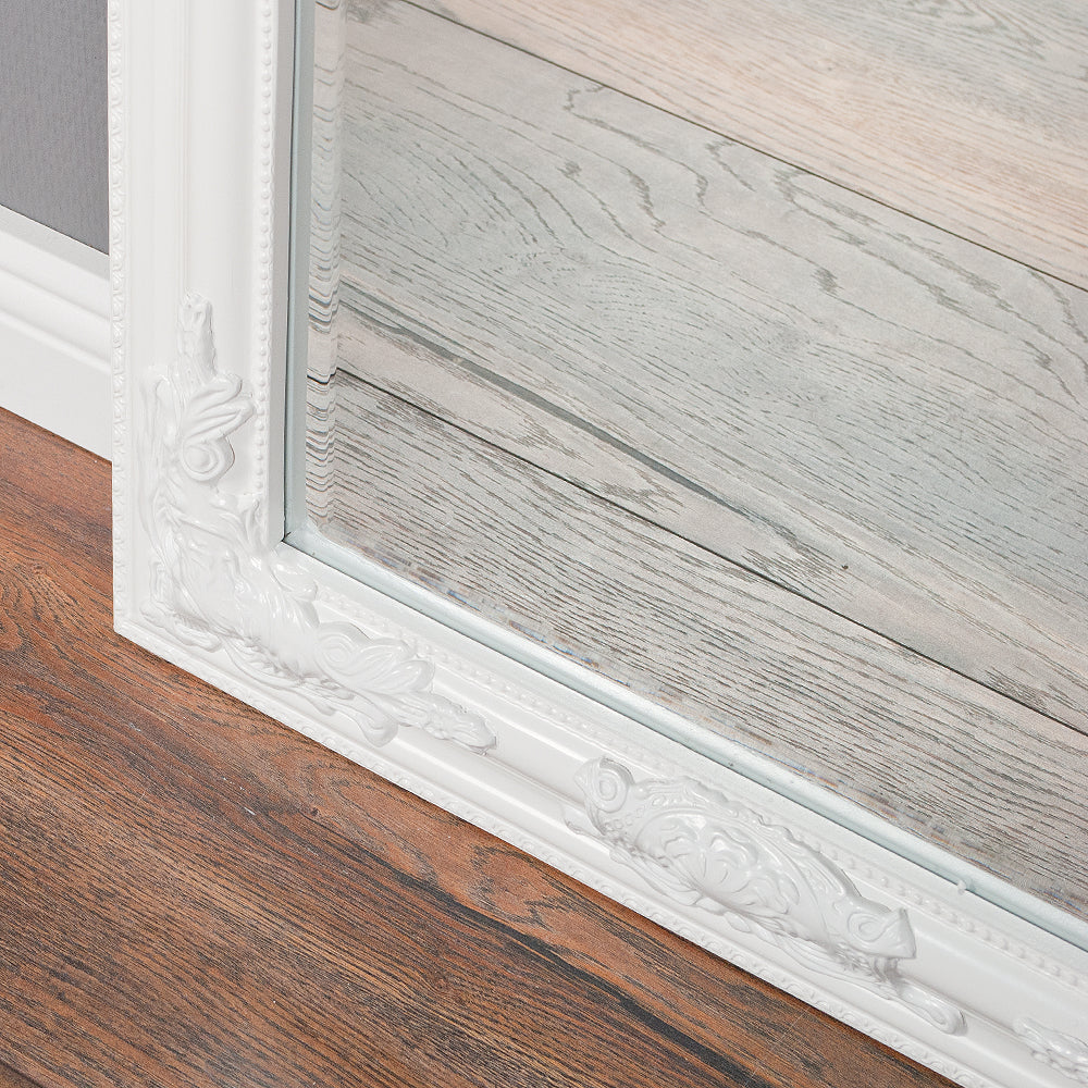 Spiegel BESSA barock pur weiß 140x50cm