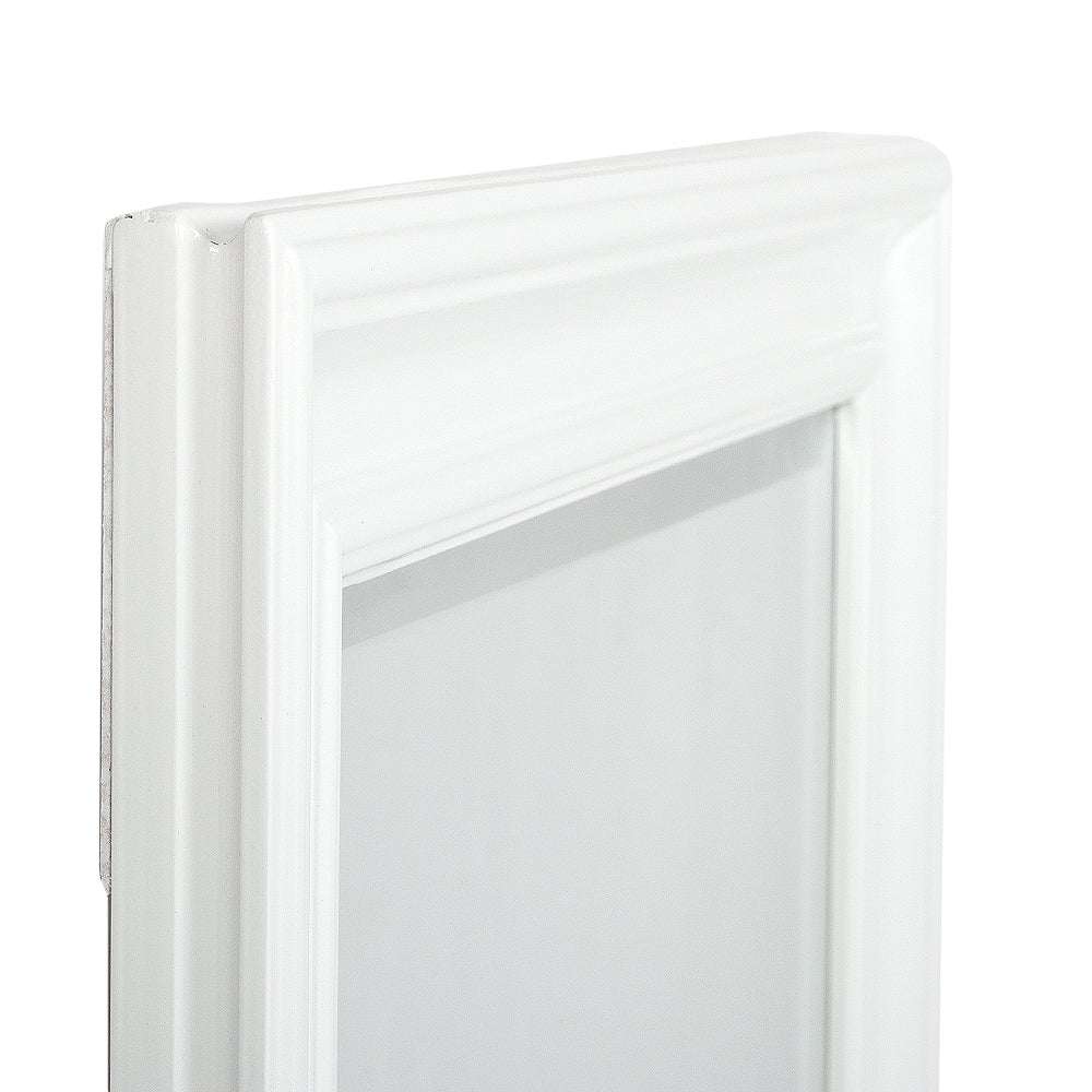 Spiegel GARVIN Glanz Weiss ca. 140x50cm