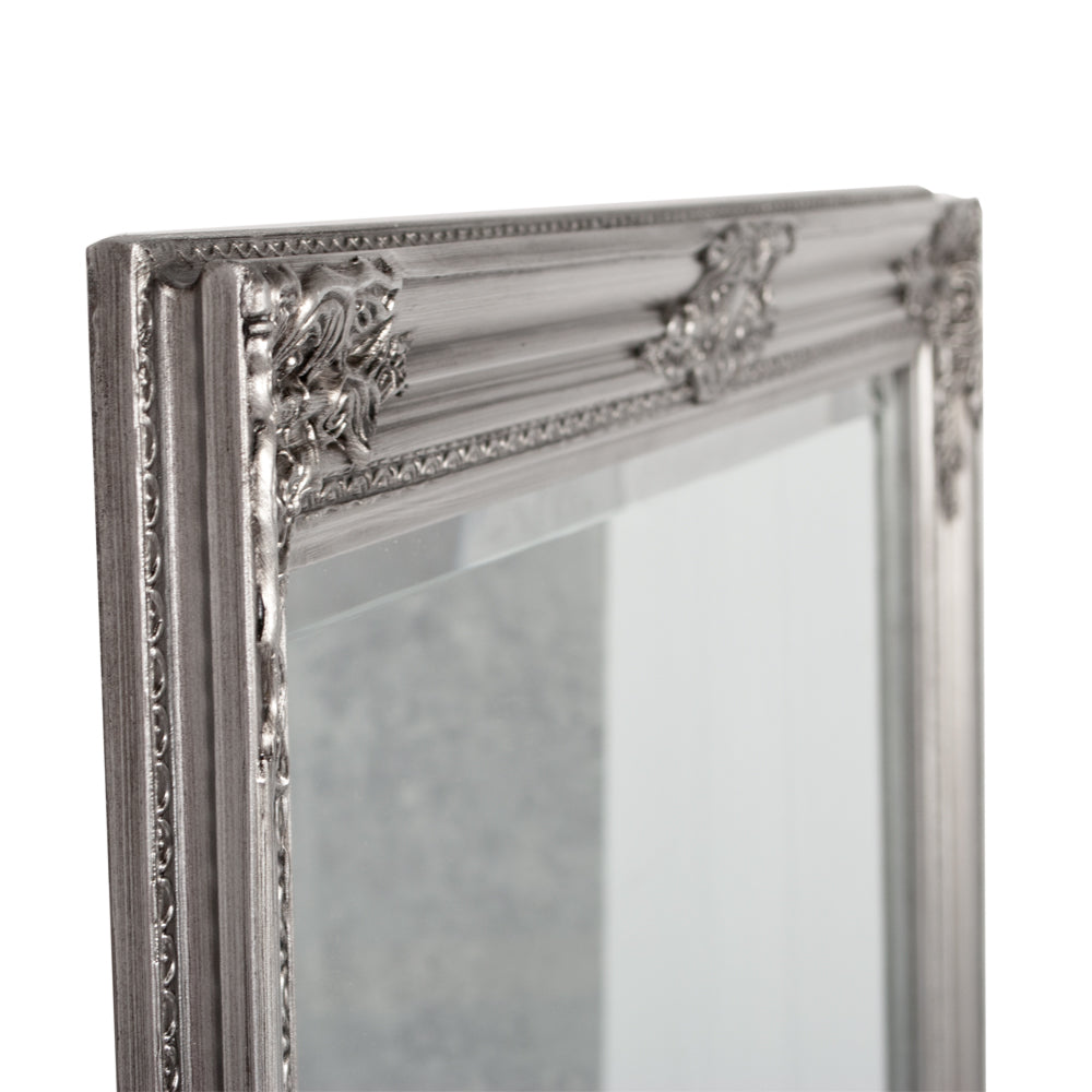 Spiegel HOUSE barock Antik-Silber 180x100cm Holzrahmen