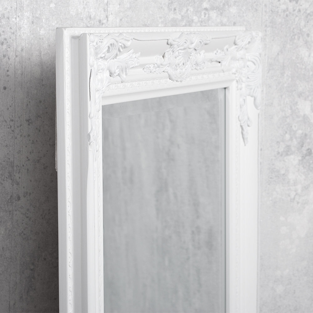 Spiegel HOUSE barock Antik-Weiß ca. 170x55cm