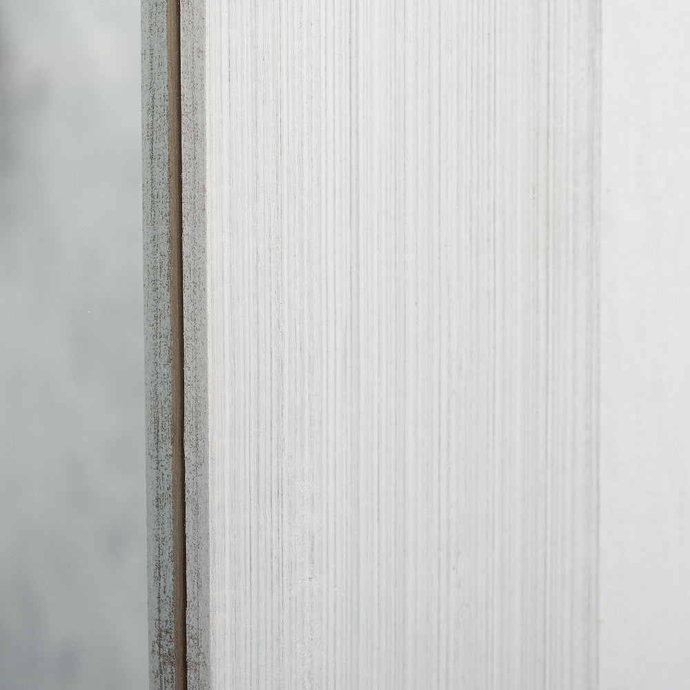 Spiegel LINDA 70x50cm White Washed Holz