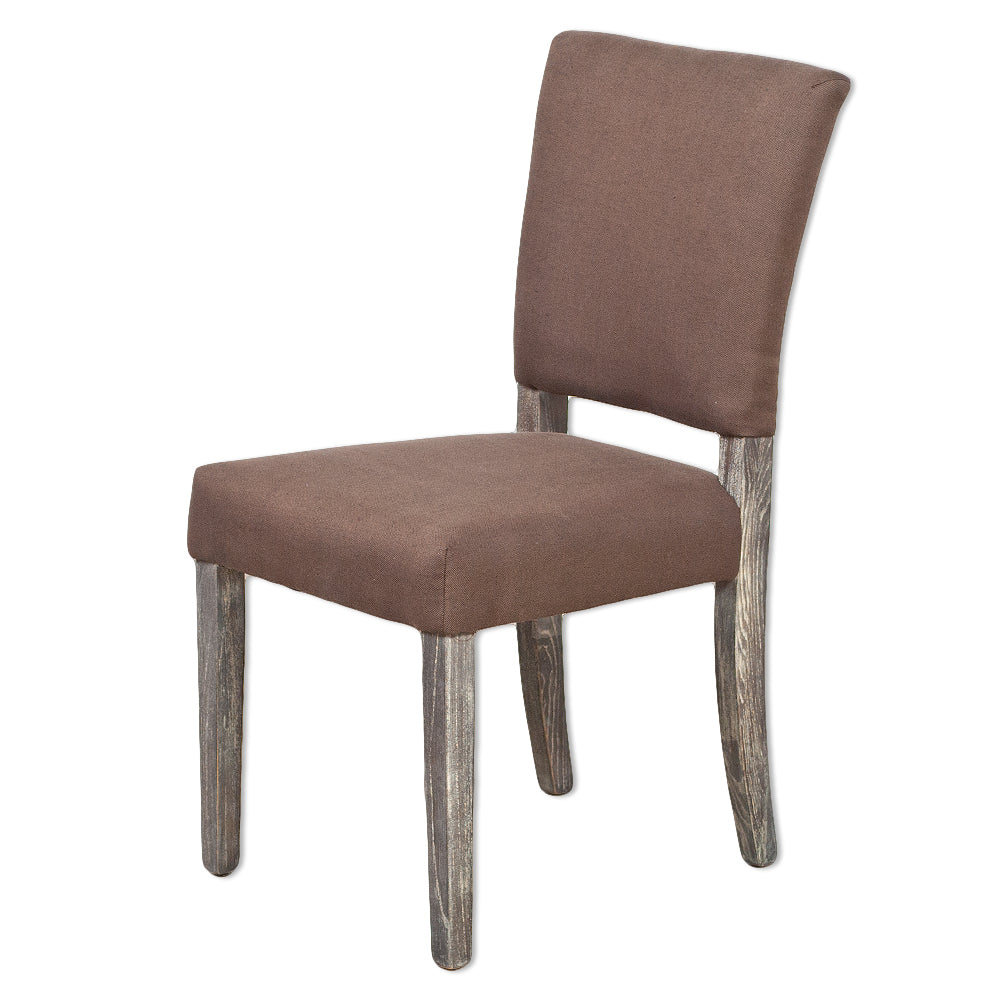 Stuhl NEW RETRO mit Stoffbezug Seal-Brown