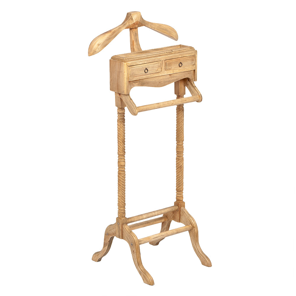 Stummer Diener GENY Antik-Natural Mahagoni ca. H125cm