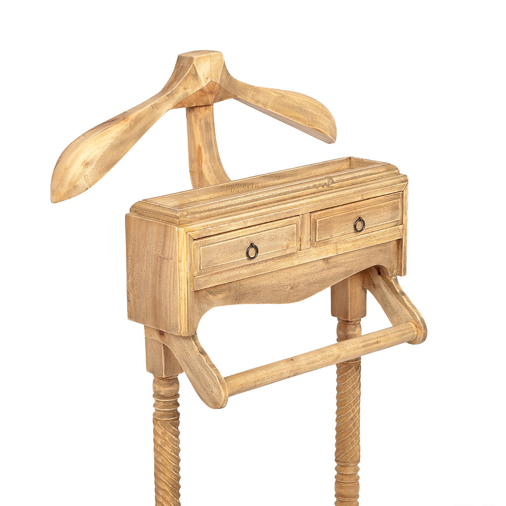 Stummer Diener GENY Antik-Natural Mahagoni ca. H125cm