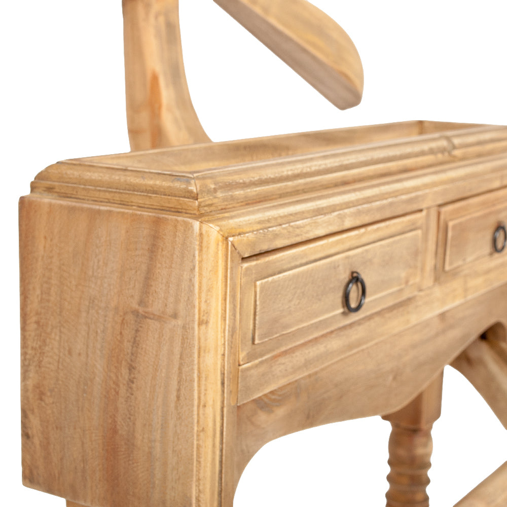 Stummer Diener GENY Antik-Natural Mahagoni ca. H125cm