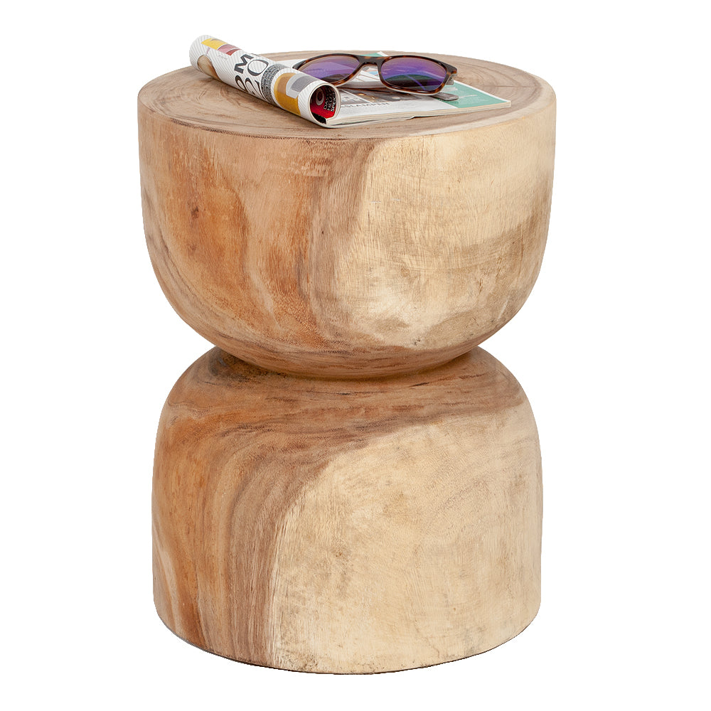 Suar Hocker FEBRY-unbehandelt ca. H45cm