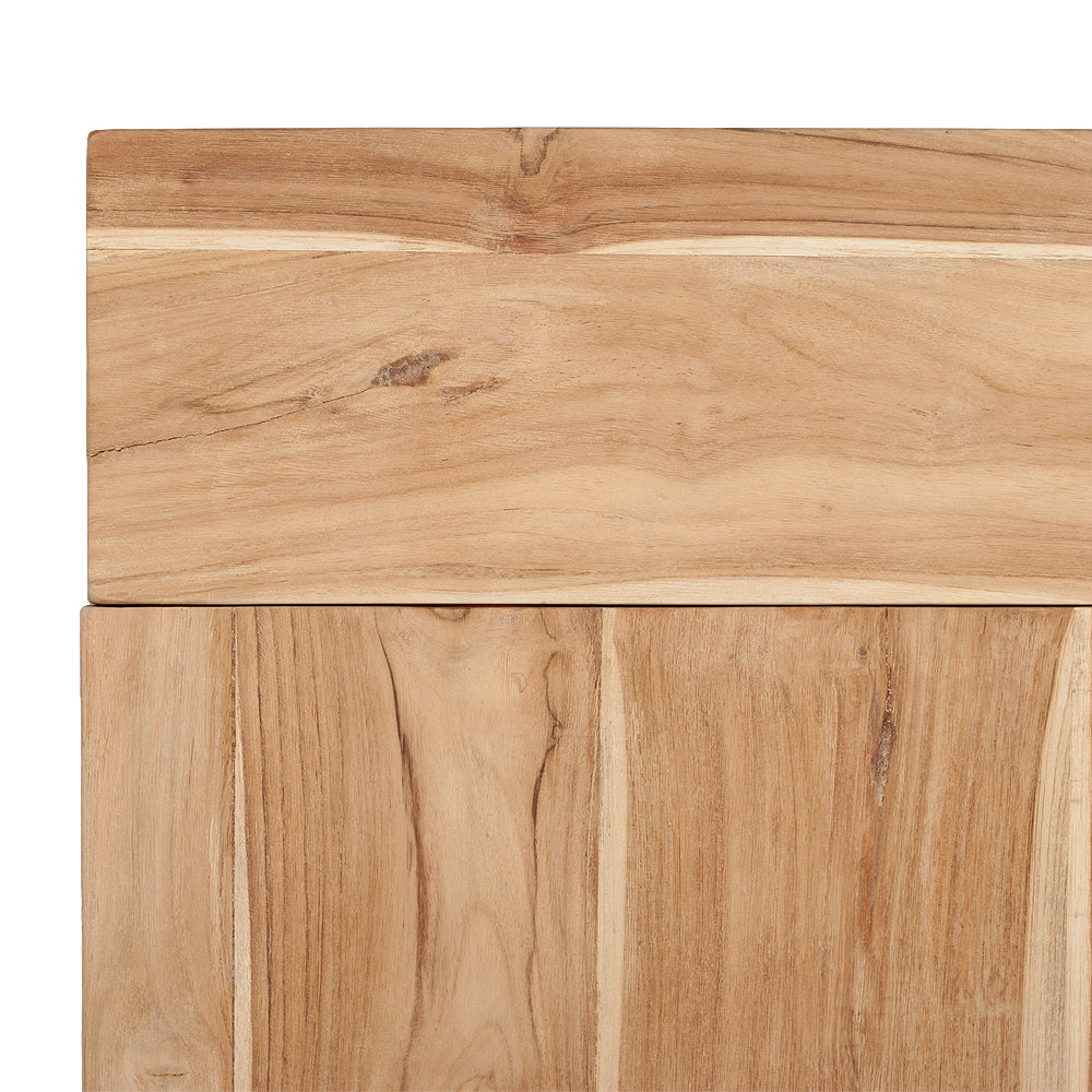 Teak Esstischplatte TAPLOK │ Stärke 40mm (20+20mm) aufgedoppelt │ verschiedene Größen