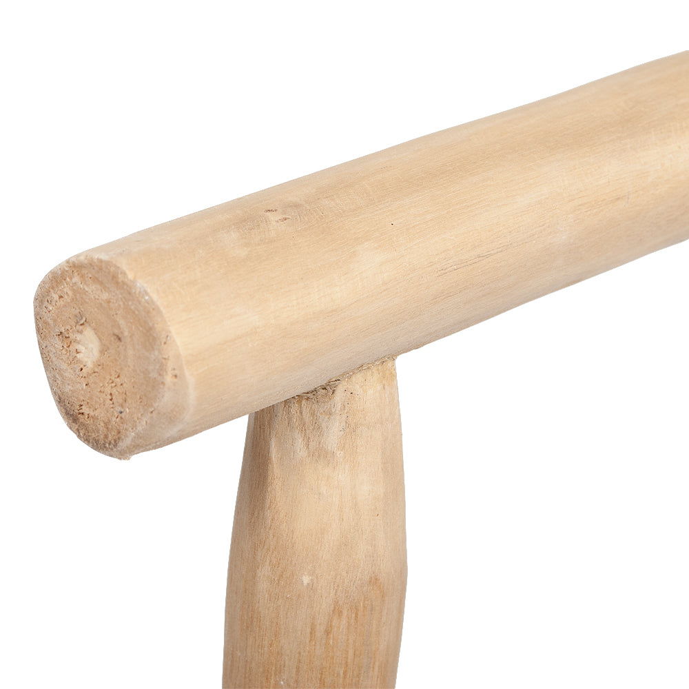 Teak Handtuchhalter HANDUK ca. H90cm Natural