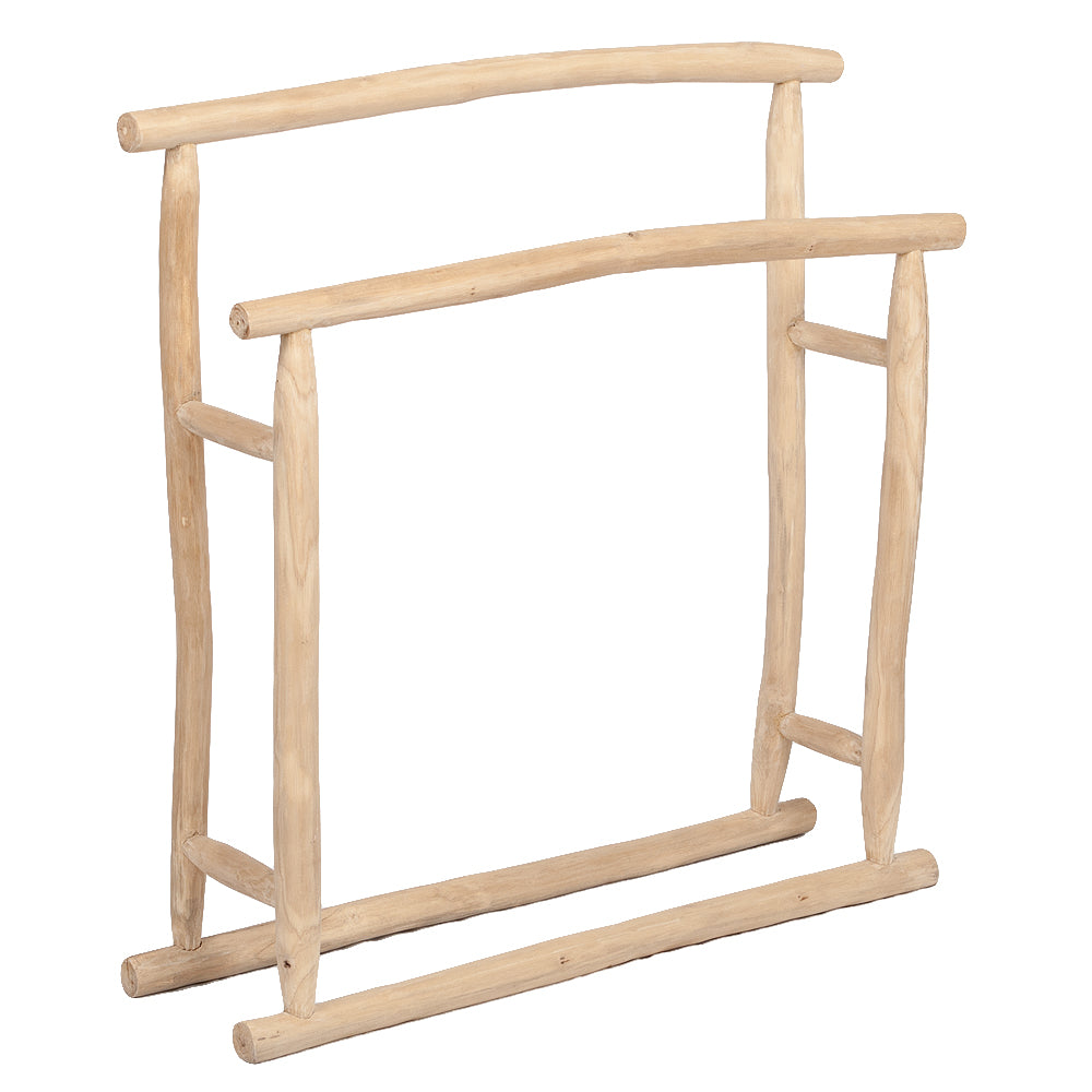 Teak Handtuchhalter HANDUK ca. H90cm Natural