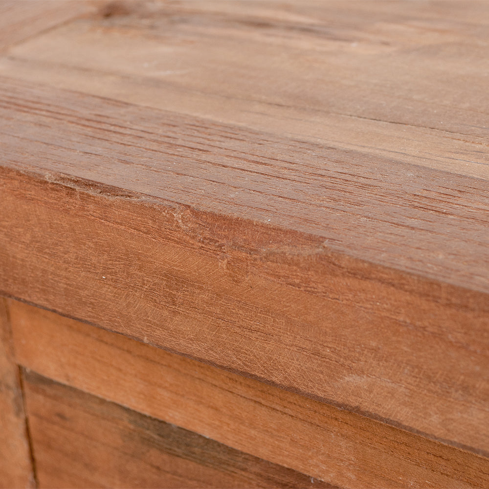 Imposante Teak Konsole SANAM Natural 150cm Massivholz