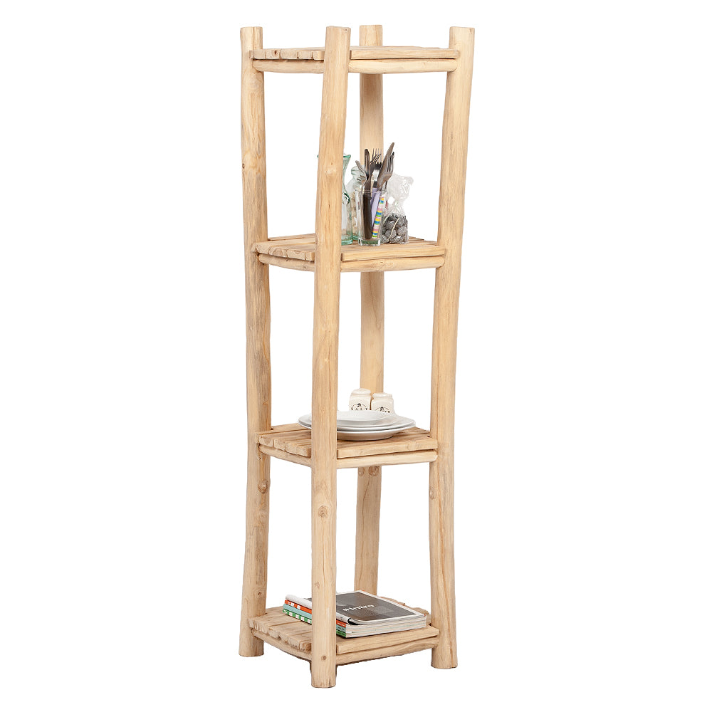 Teak Regal MAORI-L ca. H150cm Natural