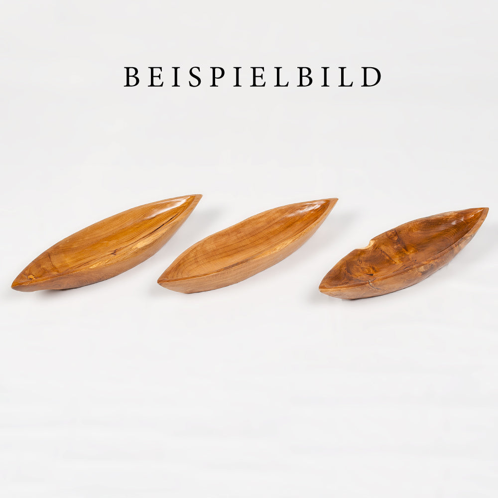 Individuelle Teak-Schale PERA ca.50cm Natural Handarbeit