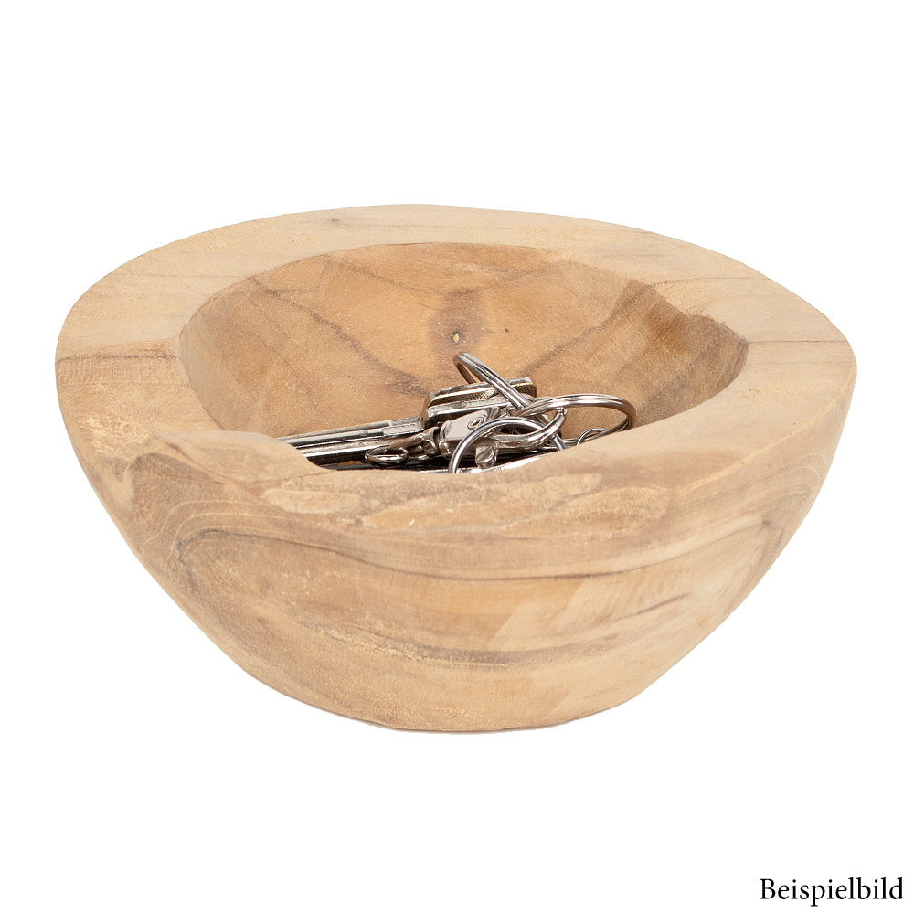 Teak Schale PREMIO ca. D15cm Natural