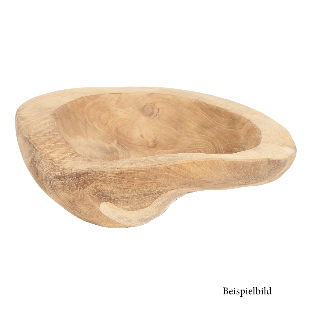 Teak Schale PREMIO ca. D25cm Natural