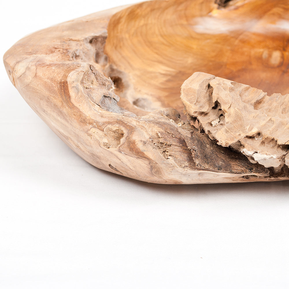 Teak Schale PREMIUM BOWL Ø ca.: 50cm Wurzelholz massiv