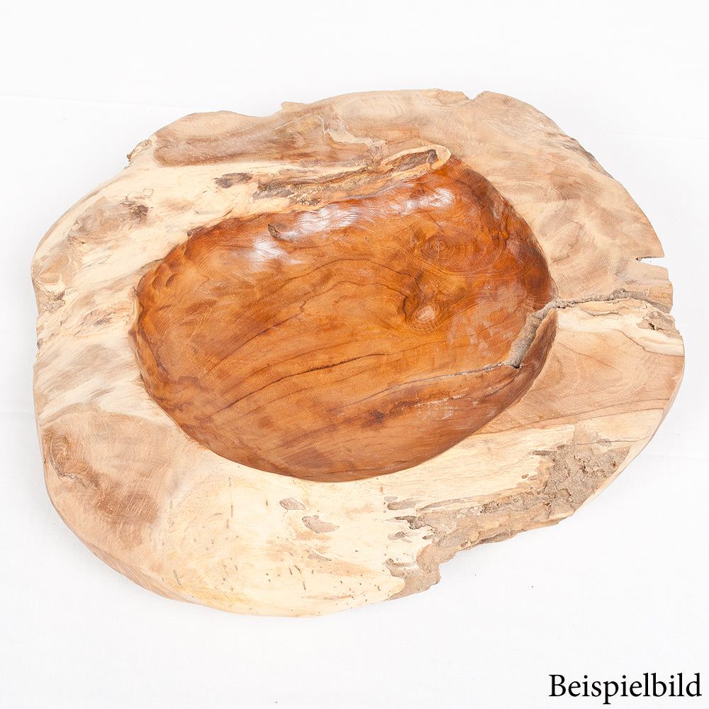 Teak Schale PREMIUM BOWL Ø ca.: 50cm Wurzelholz massiv