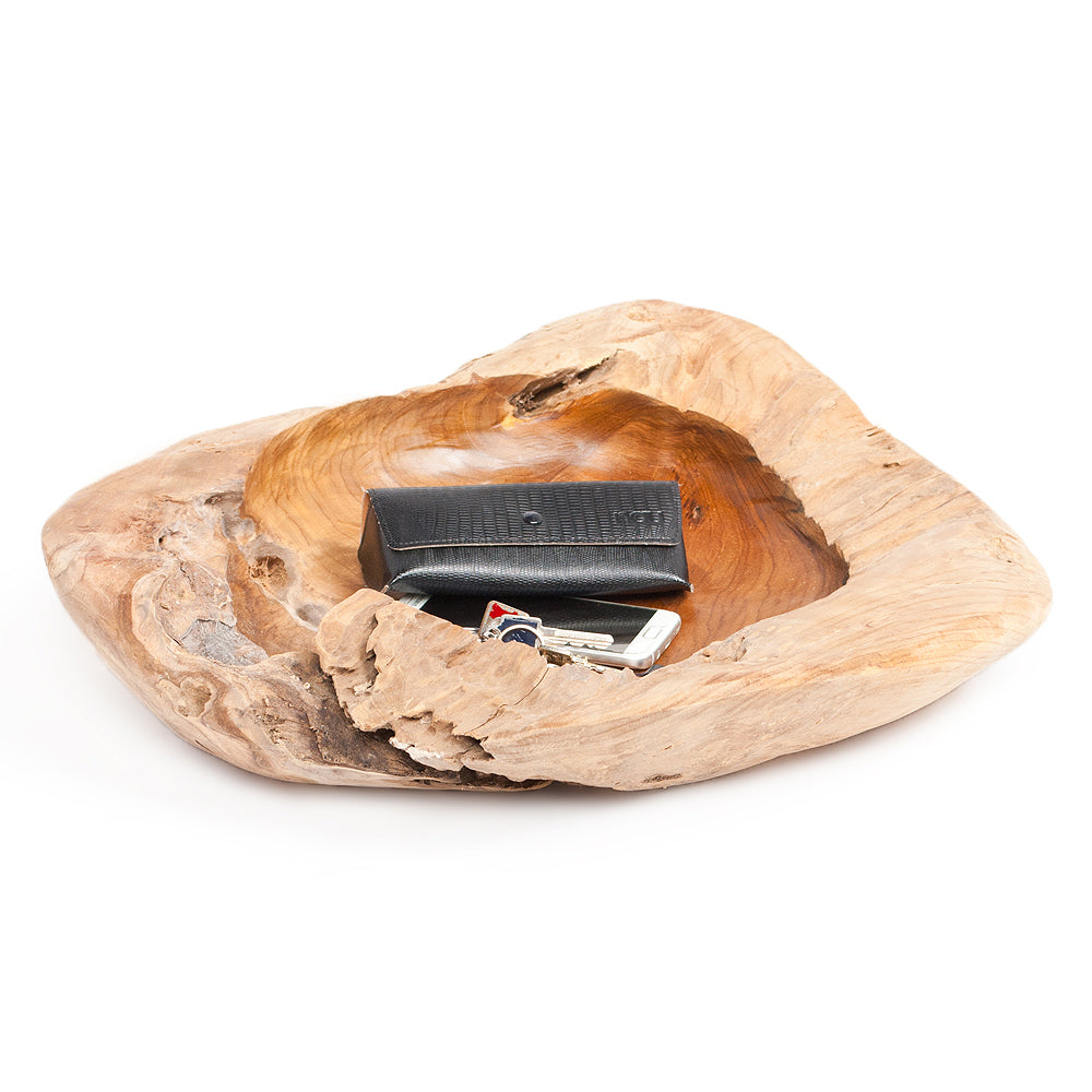 Teak Schale PREMIUM BOWL Ø ca.: 50cm Wurzelholz massiv