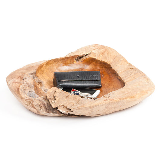 Teak Schale PREMIUM BOWL Ø ca.: 50cm Wurzelholz massiv