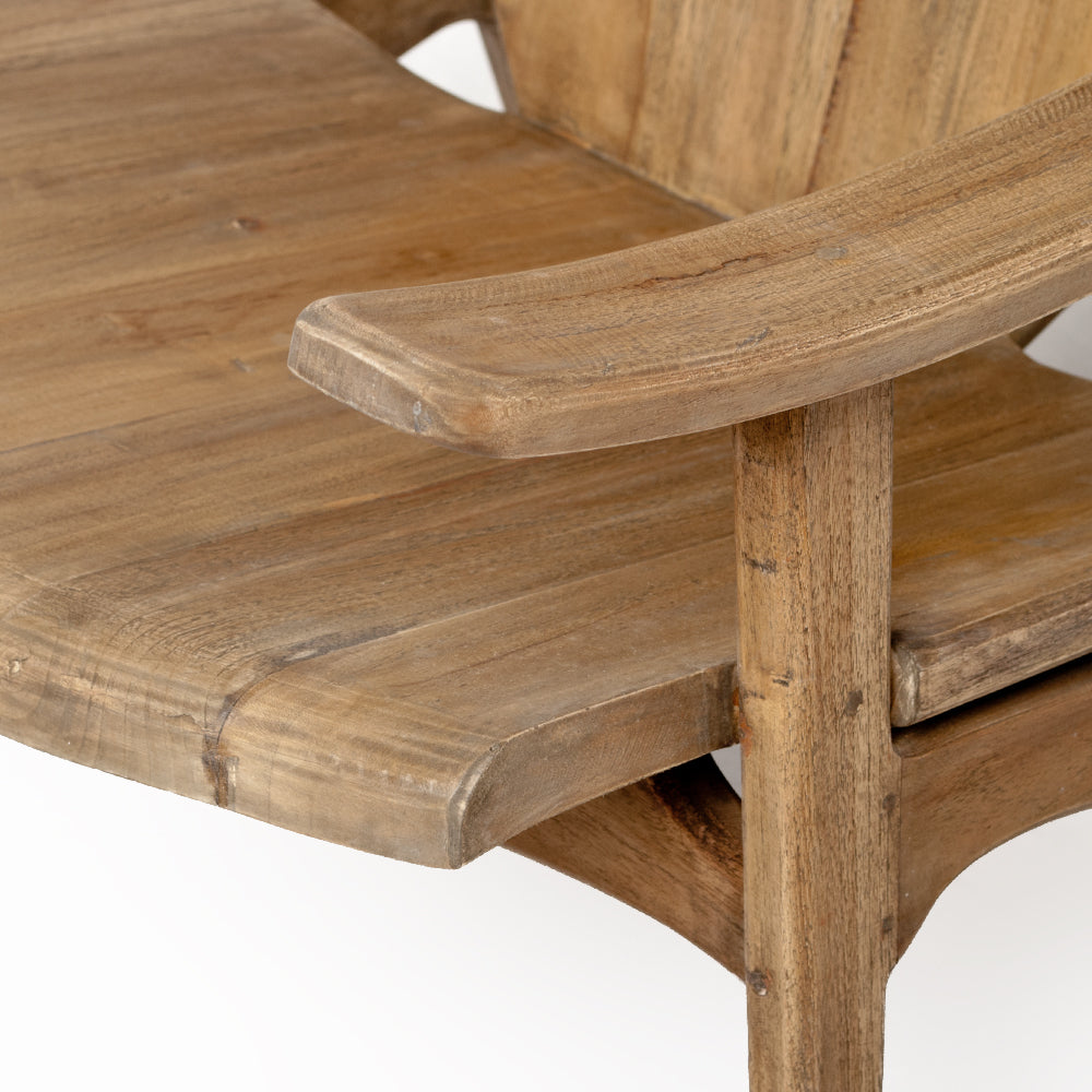 Design Lounge-Stuhl BRASIL 71x77x72cm (BxHxT) Natural Teak
