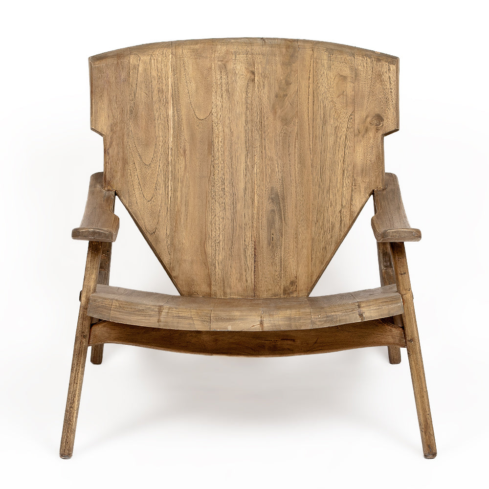 Design Lounge-Stuhl BRASIL 71x77x72cm (BxHxT) Natural Teak