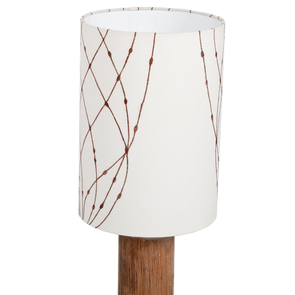 Teak Stehleuchte DELGADO ca.110cm Stehlampe