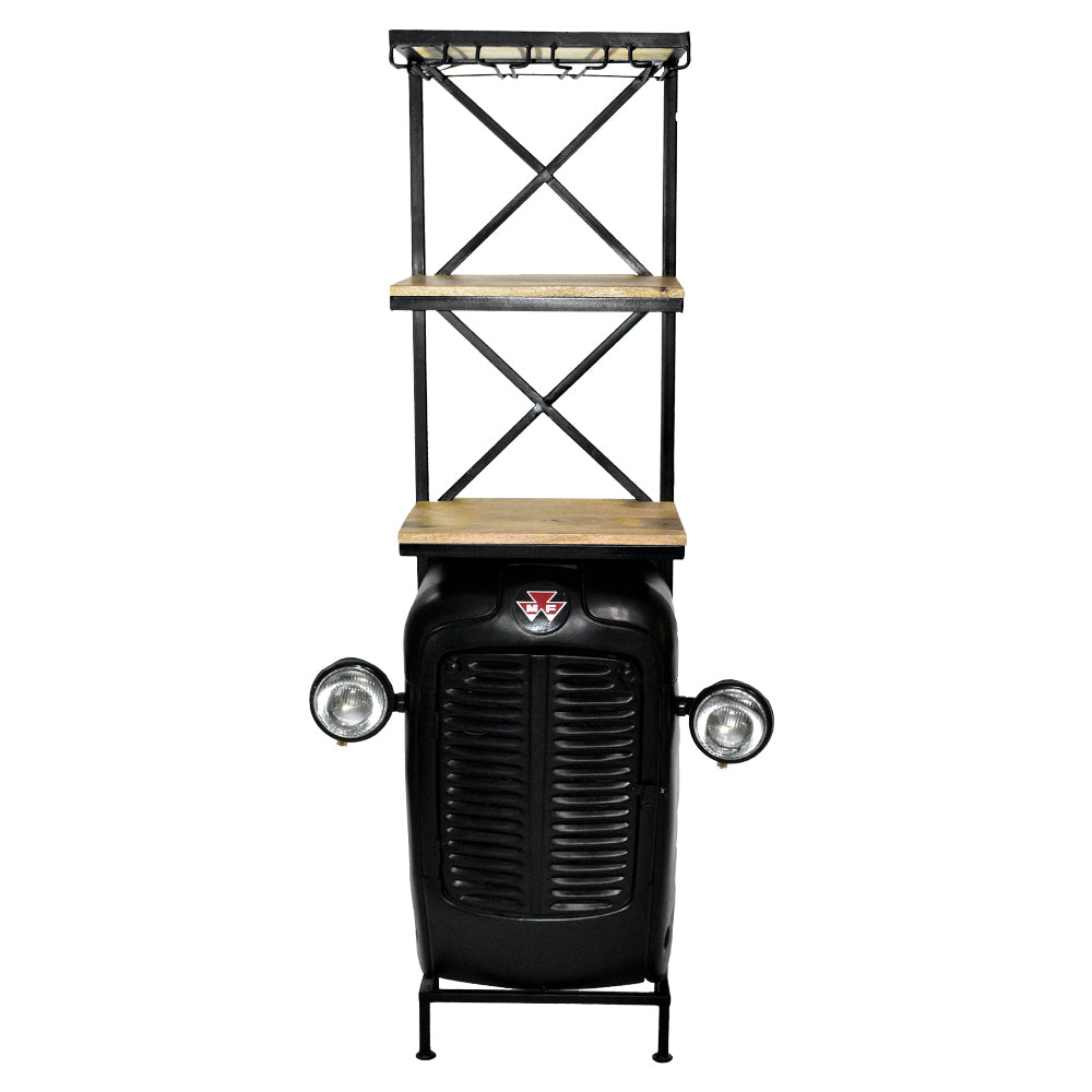 Traktor-Bar-Regal INDUSTRY Schwarz ca. H180cm