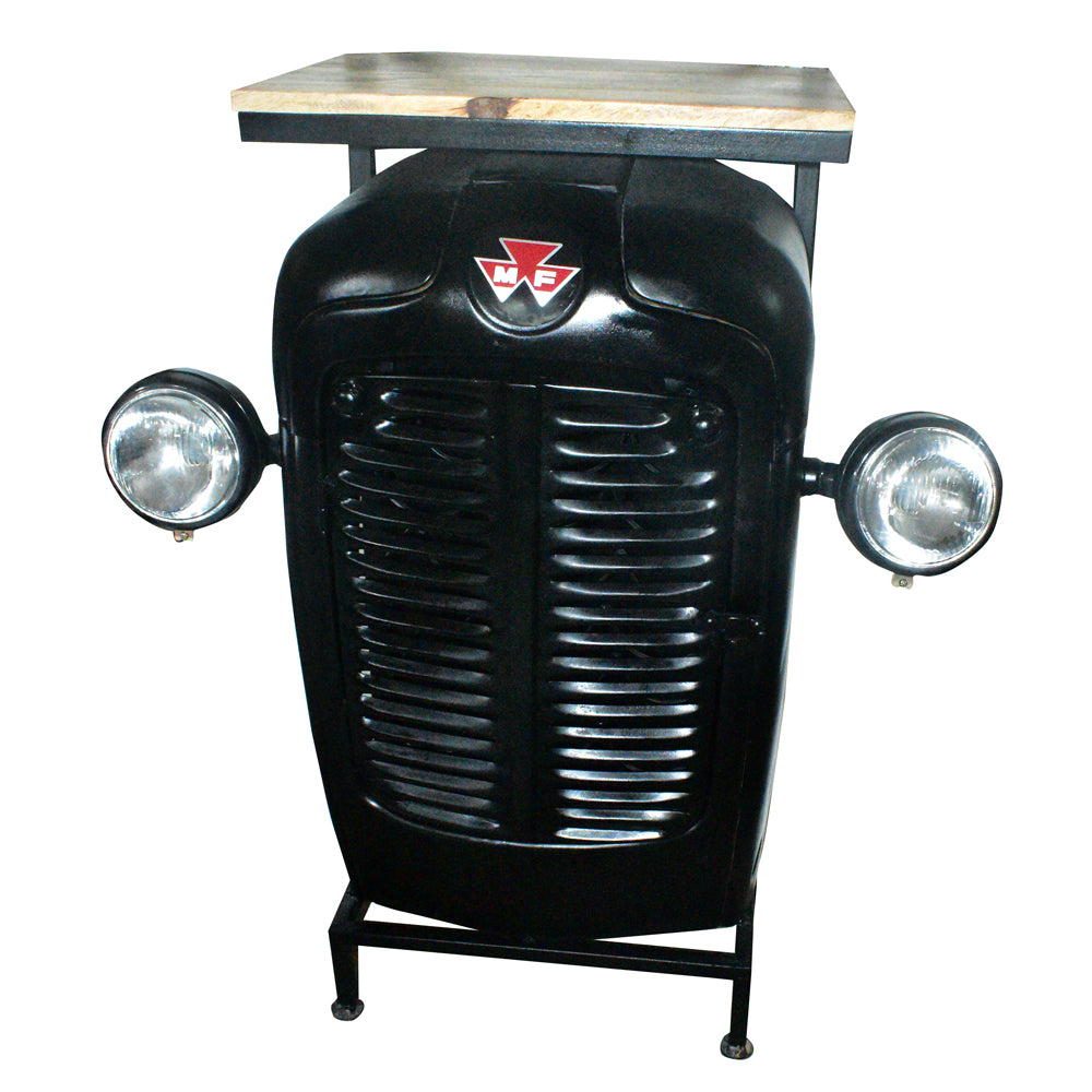 Traktor-Bar-Regal INDUSTRY Schwarz ca. H180cm