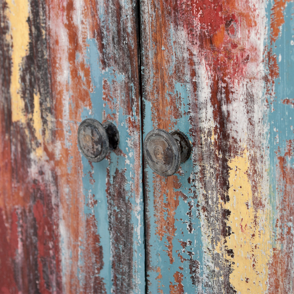 Bootsregal Weinregal PINTU Jungle bunt ca. H145cm