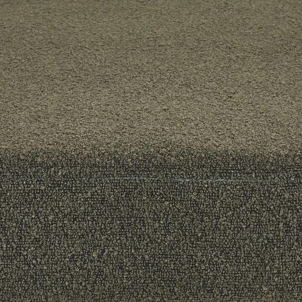 Design Sitzbank NORDIC 100cm dunkel-grün Bouclé