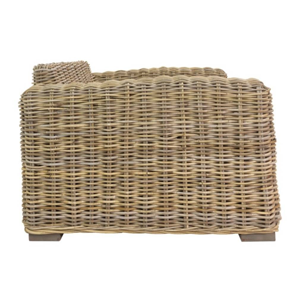 Lounge Sessel LIVING Rattan in Kubu Grey ca. B90cm