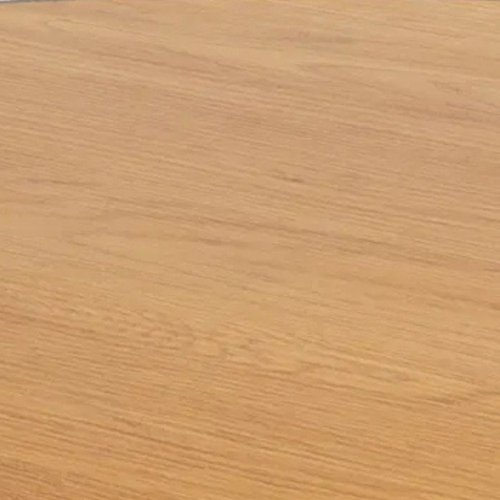 Moderner Couchtisch LEVEN 80cm Eiche-Look Industrial Design Metall