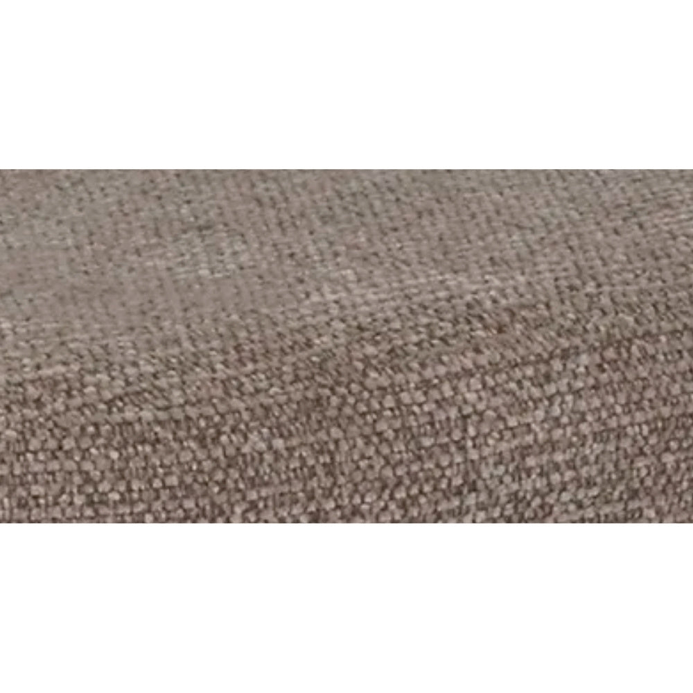 2er Set Esszimmerstuhl SPOLETO Polsterstuhl braun taupe Metall