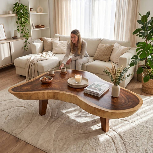 Couchtisch GROSSO-XL Suar Natural