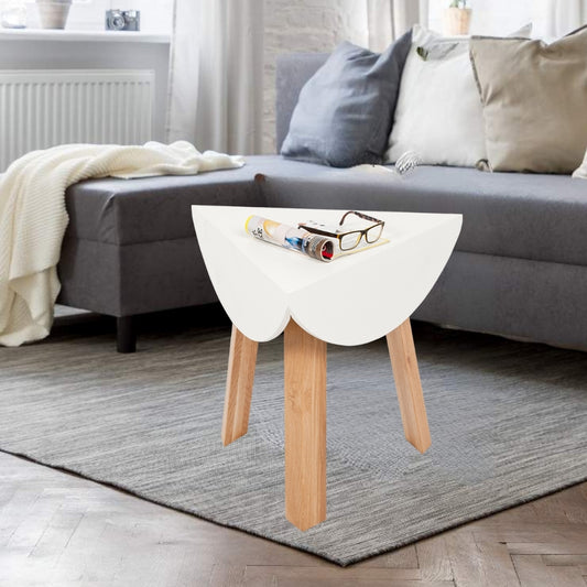 Design Beistelltisch WHIZAZ 60cm weiss