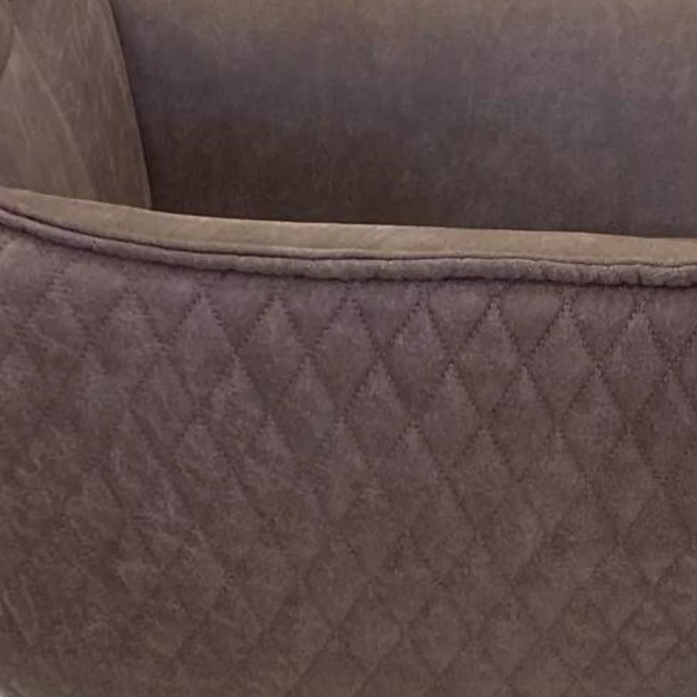 Exquisiter Drehstuhl 360° + Return SPLENDID elephant Leder-Tex-Mix