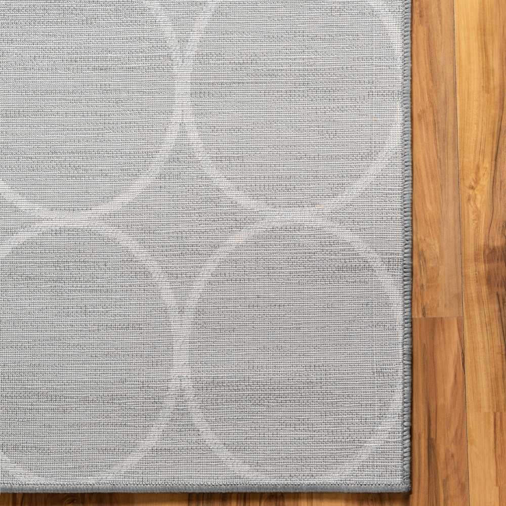 Teppich MEGA TRELLIS Rechteckig Dunkelgrau 150x245 cm