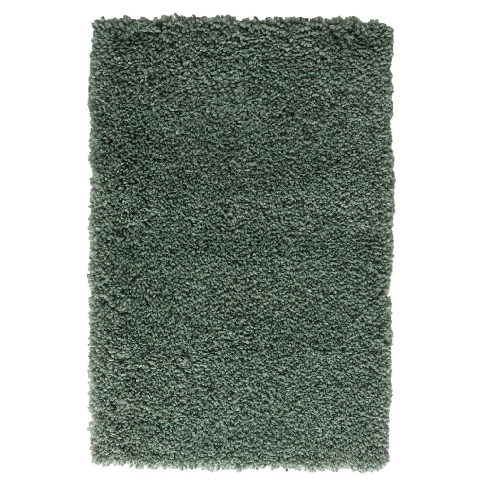Hochflor Teppich SHAGGY hellgrün rechteckig diverse Größen