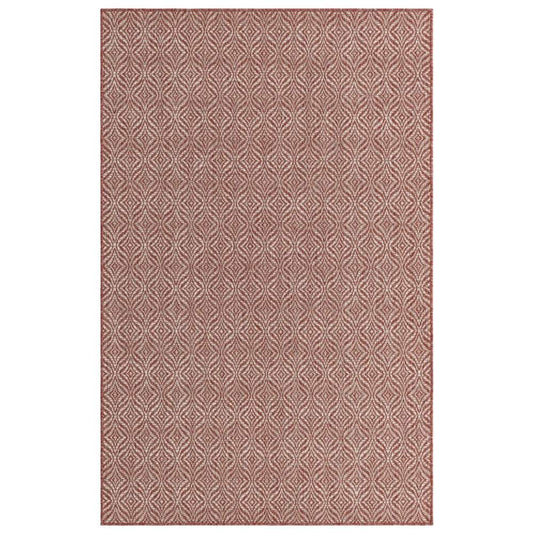 Teppich OUTDOOR CIATO Rechteckig Rostrot 150x245 cm