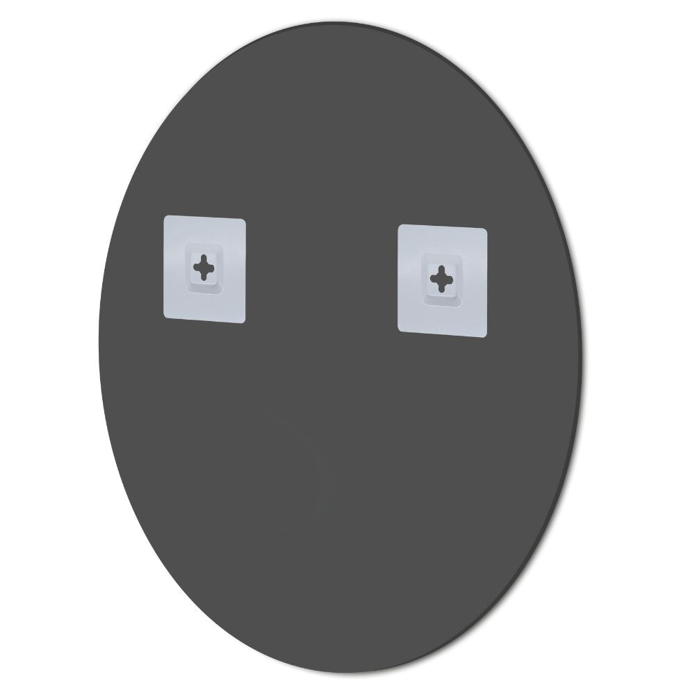 Puristischer Spiegel ENJA 40cm rahmenlos 4mm ESG-Sicherheitsglas