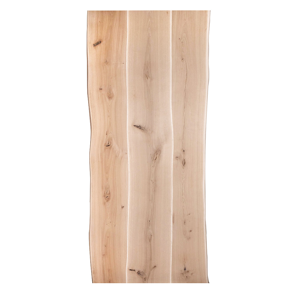 Tischplatte Eiche STOCKHOLM Baumkante │ geschliffen │Stärke: 40mm