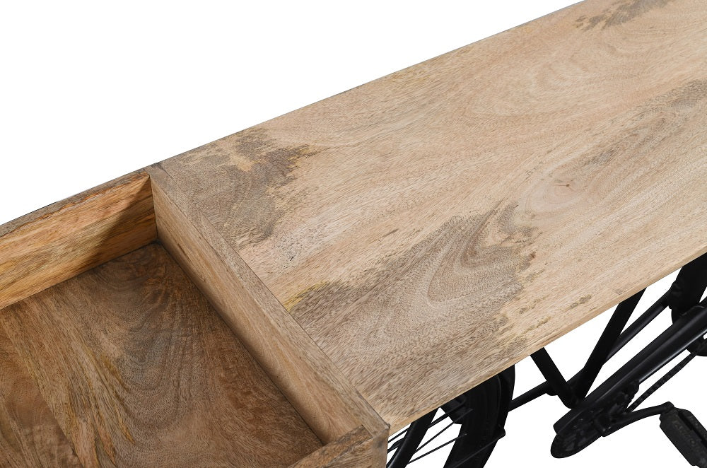 Konsolentisch CYCLE ca. L184cm Schwarz Antique