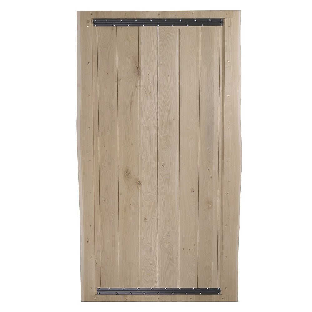 Tischplatte Eiche Twinline NATURE LINE Baumkante H45mm