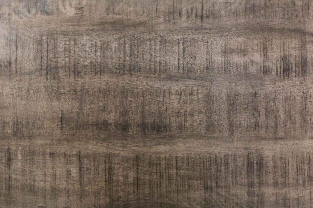 Couchtisch mit Ablagefächern ca.100cm grau ALINA Mangoholz Metallbeine