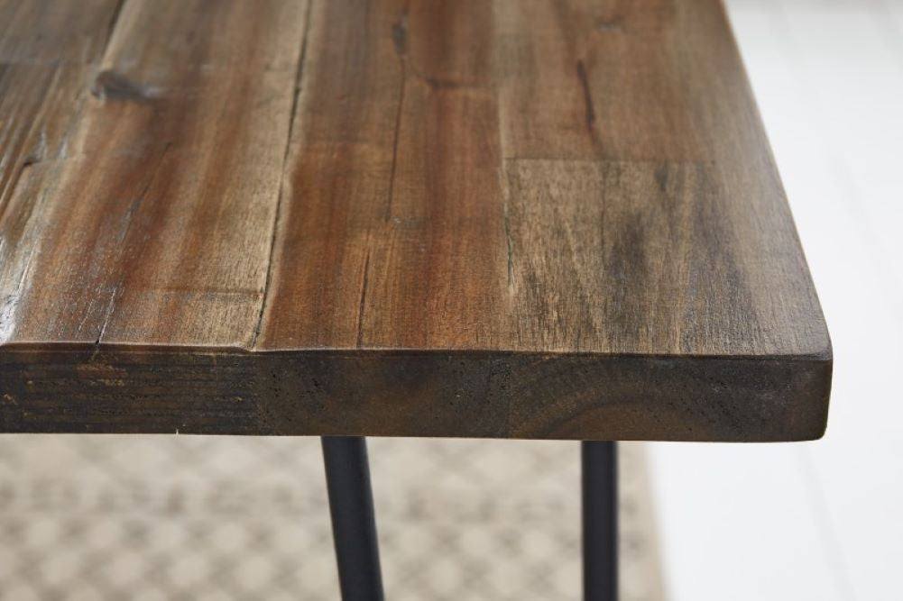Industrie-Look Esstisch ALINA 180x90cm living-brown Akazie