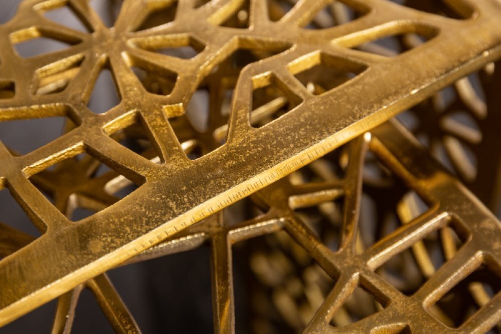 Design Couchtisch RIAS Aluminium ca.60cm gold