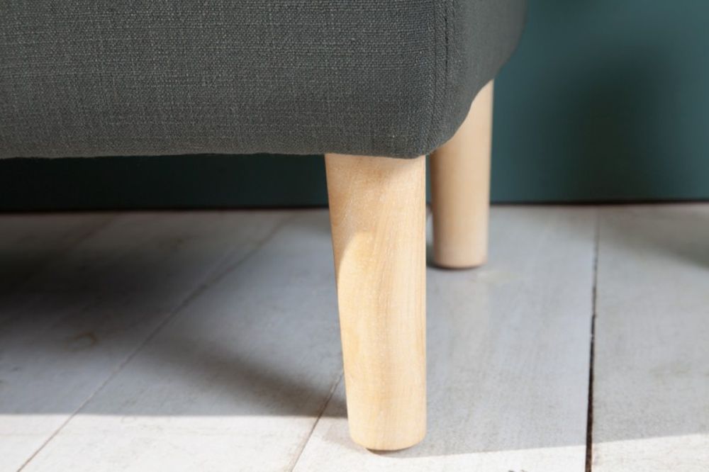 Elegante Truhenbank MODAN grau ca.100cm Stauraum