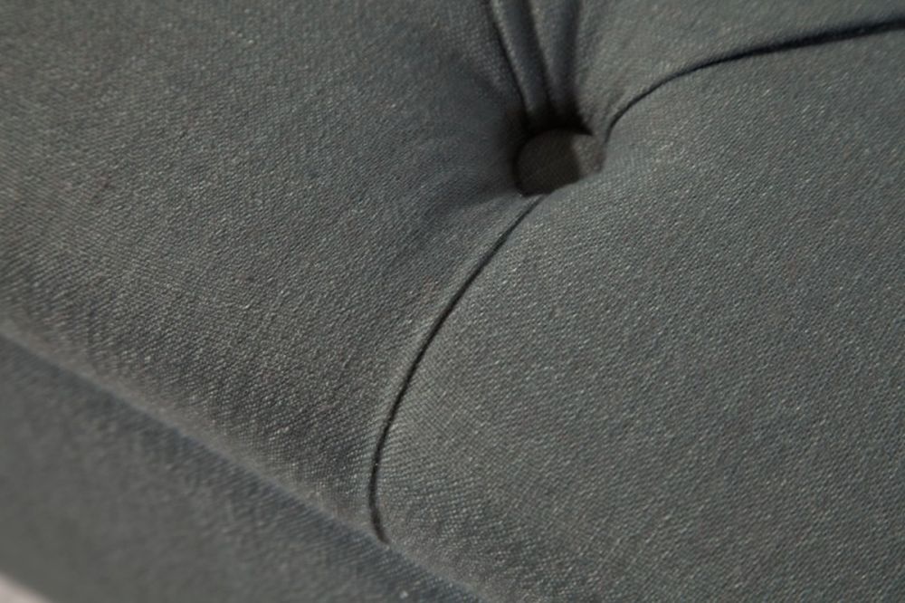 Elegante Truhenbank MODAN grau ca.100cm Stauraum