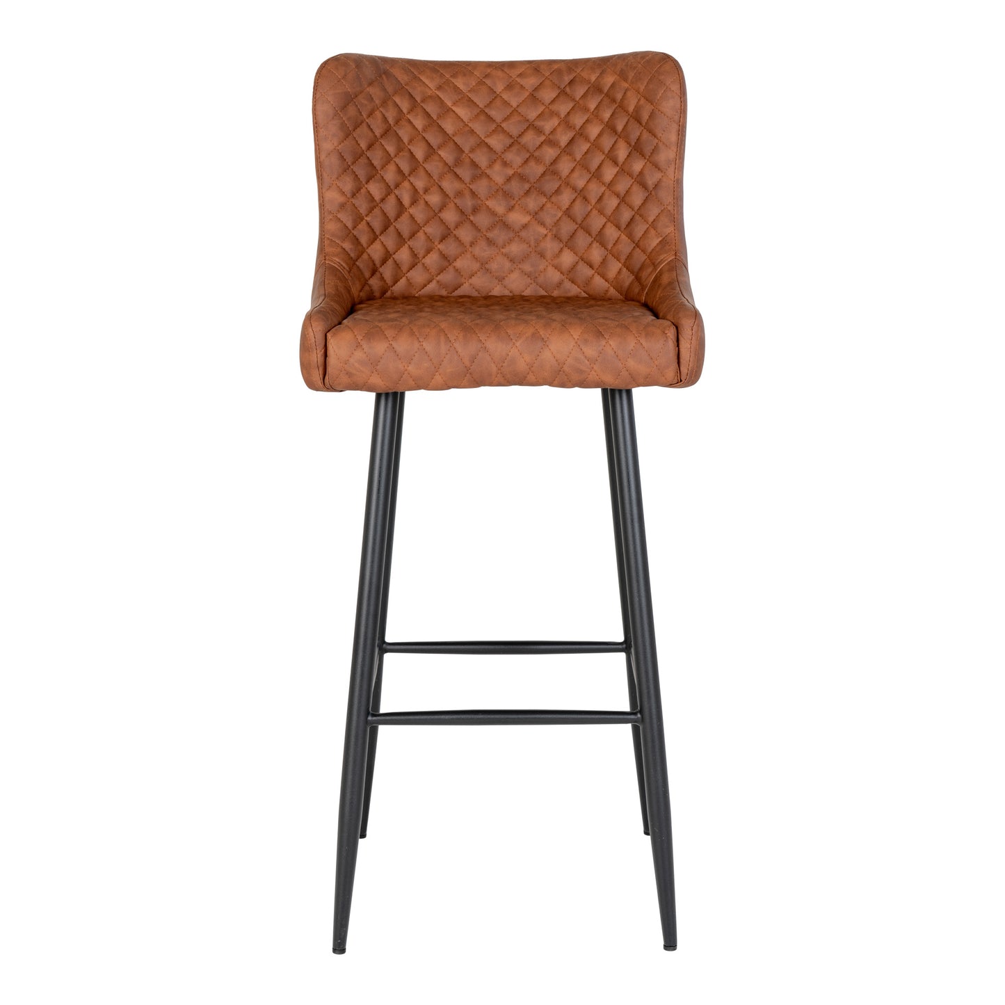 Design Barstuhl DIJON in Vintage-Braun