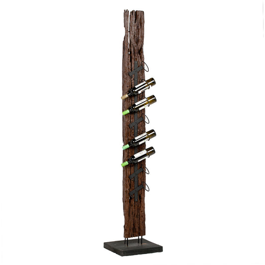 Flaschenständer RANJA-XL ca. H220cm 8 Flaschen Teak
