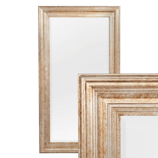 Spiegel CASA Vintage Silber/Gold ca. 180x100cm
